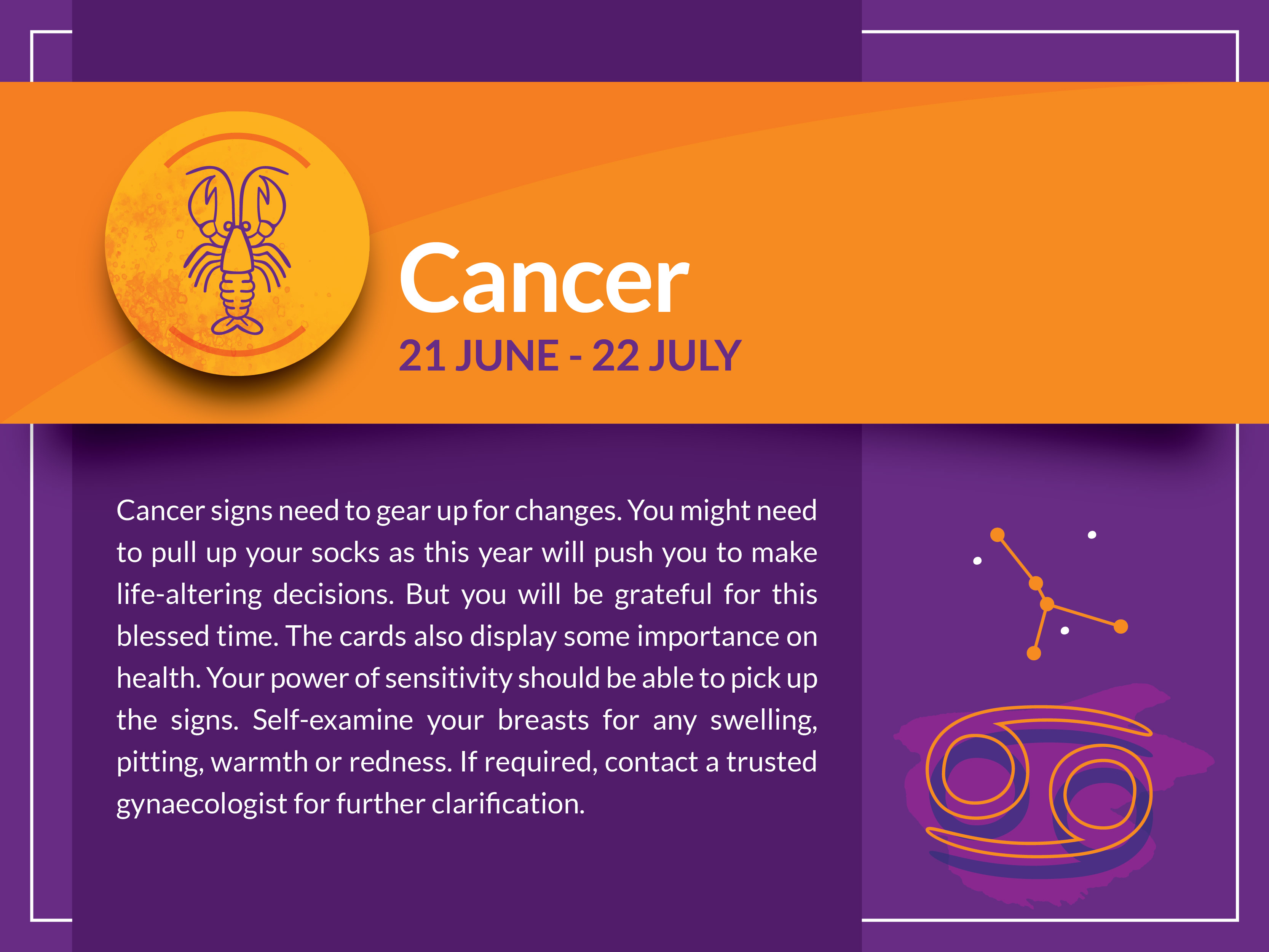 Breast Cancer Horoscope